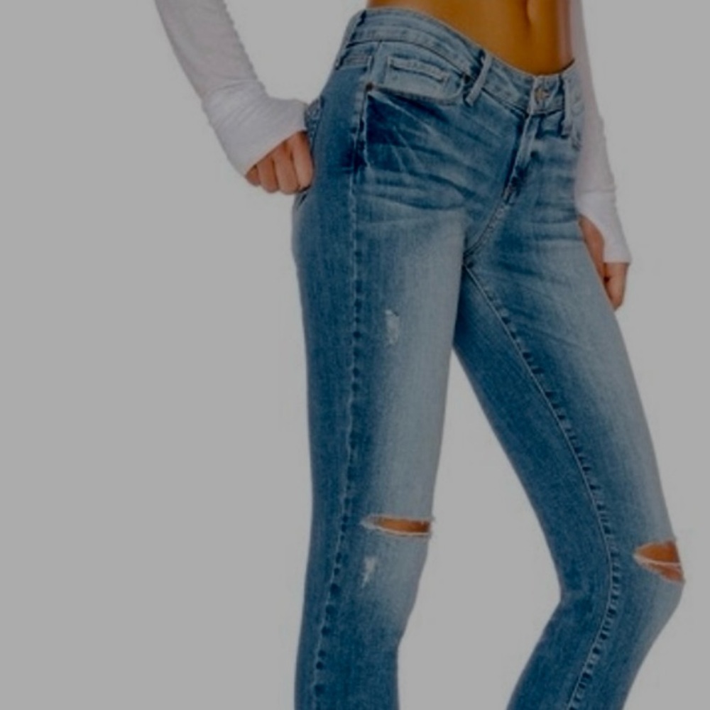 Paige Distressed Verdugo Ankle Jean